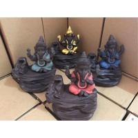 ราคา เชิงกำยานควันน้ำไหลพระพิฆเนศ #สินค้าพร้อมจัดส่ง (1555977477)