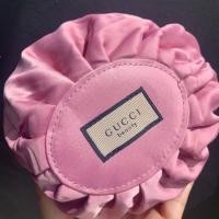 ราคา พร้อมส่ง*ของแท้*กระเป๋าเครื่องสำอาง G Gucci cosmetic bag pink small floral bag (20639626875)