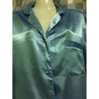ราคา Kathrly แบรนด์เนม USA size L เดรสเชิ้ตสีฟ้า ลายดาวสีเงิน ( ดาวเรืองแสง ) ใหม่เทียบ 1 ผ้าซาตินยูเอส / โพลีเอสเตอร์ (3051252933)