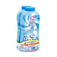 ราคา ทเวลฟ์พลัส แป้งหอมเย็น สูตรเอ็กซ์ตร้า คูล สีฟ้า ขนาด 300 กรัม แพ็คคู่ (21474383640)