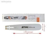 ราคา คุณภาพสูง♣♧บาร์เลื่อยโซ่ยนต์ ขนาด 12 นิ้ว หัวโต STIHL (เฉพาะบาร์/หรือบาร์พร้อมโซ่) ใช้ทดแทนของเดิมได้ทุกยี่ห้อ) (13206587848)