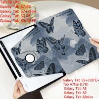 ราคา สําหรับ SamsungTabคุณภาพสูงS7 FE S6 Lite S7/S8 S8+/S7+ A7lite A8 S9/S9 FE S9+/S9FE+ A9 A9plusผู้ถือปากกาการ์ตูนน่ารัก (24585549685)