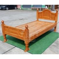 ราคา เตียงไม้สัก เตียงเต้าไม้สัก นอน 3.5 ฟุต (19575914676)