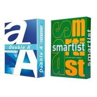 ราคา กระดาษเครื่องถ่ายเอกสาร Double A Smartist A4 70แกรม - 500แผ่น / 80แกรม - 500แผ่น (29865316795)