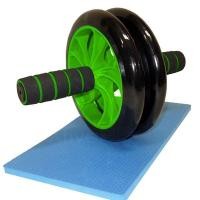 ราคา ลูกกลิ้งบริหารหน้าท้อง ล้อกลิ้งเล่นกล้ามท้อง แบบล้อคู่ (660878256)