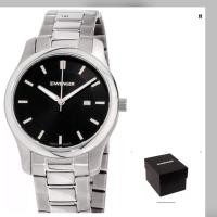 ราคา นาฬิกา WENGER MEN'S 01.1421.104 QUARTZ พร้อมกล่อง (ใหม่) (19266410684)