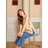 ราคา (ส่งต่อ)เสื้อเกาะอก สีเหลือง size s (23487675866)