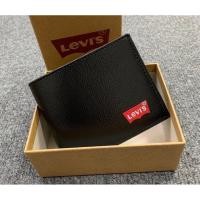 ราคา ❤️❤️กระเป๋าสตางค์ผู้ชายสีดำ Levi's วัสดุหนัง พร้อมกล่อง ถุงแบรนด์ ป้ายแบรนด์ กระเป๋าเป็นสีดำเรียบหรู❤️❤️ (23974480708)