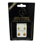 ราคา Studex R502Y heart GP (with stone) ต่างหูประดับคริสตัลตรงกลางรูปหัวใจ เหมาะสำหรับผู้ที่มีผิวแพ้ง่าย (14893160058)