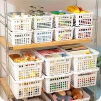 ราคา ตะกร้าอเนกประสงค์ 2IN1 หูจับซ้อนกันได้ 2 แบบ พลาสติกหนา เหนียว คุณภาพดี รับน้ำหนักได้เยอะ พร้อมส่ง (28874683978)