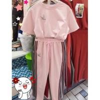 ราคา ชุด set cc double O ปักนก เสื้อ +กางเกง งานสวยมากๆ CC OO (1174055870)