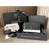 ราคา Kept/new Chanel woc holo28 หนังคาเวียร์สีดำ (4012723339)