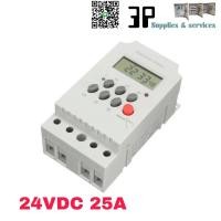ราคา Digital Timer Switch KG316T-II 24 VDC เครื่องตั้งเวลาอัตโนมัติ นาฬิกาตั้งเวลา เปิด-ปิดไฟ 24ชั่วโมง 16 Program 24VDC 25A (10135444033)