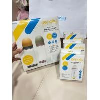ราคา Set ขวดนมไม่ต้องล้าง genally พร้อมถุงรีฟิล3กล่อง ของใหม่อยู่ในซีล ไม่เคยใช้ (16495790974)
