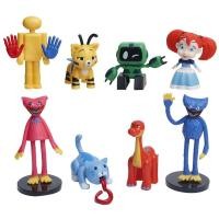 ราคา โมเดลฟิกเกอร์ PVC รูปหุ่นยนต์ไดโนเสาร์ Huggy Wuggy Dinosaur ขนาด 4-10 ซม. สําหรับตกแต่งโต๊ะ 8 ชิ้น ต่อชุด (25553062716)