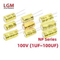 ราคา ตัวเก็บประจุไฟฟ้า 100V Non Polar NP Series 1UF 1.5UF 2.2UF 3.3UF 4.7UF 5.6UF 6.8UF 10UF 12UF 22UF 100UF 10 ชิ้น (22070337617)