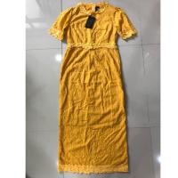 ราคา เดรสยาวผ้าลูกไม้งานป้ายMiss bell ราคาเทขาดทุร (2369178105)