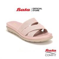 ราคา Bata บาจา Comfit รองเท้าเพื่อสุขภาพแบบสวม รองรับน้ำหนักเท้า ผู้หญิง รุ่น CLAUDIA V.3 สีน้ำตาล 6014122 สีชมพู 6015122 (24858670140)
