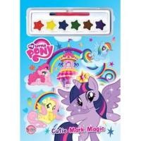 ราคา My Little Pony Cutie Mark Magic สมุดภาพระบายสี + สีน้ำ (5507932637)