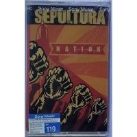 ราคา Cassette Tape เทปคาสเซ็ตเพลง Sepultura Nation ลิขสิทธิ์ ซีล (4356439337)
