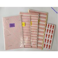 ราคา สติ๊กเกอร์ เครื่องหมายลูกศรสีแดง 10 แผ่น ขนาด 2x4cm, 1x3cm, 1x2cm, 0.9x1.2cm (25872530341)