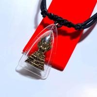 ราคา สร้อยคอเชือกร่มพร้อมพระปางนาคปรก(เลี่ยมกรอบพลาสติกกันน้ำ 100%)(ความยาวปรับได้) (26625118495)