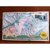 ราคา set ของขวัญเยี่ยมเด็กแรกเกิด สีฟ้า ส่งฟรีems (1444893242)