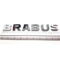 ราคา โลโก้ BRABUS บาบัส โลโก้อย่างดี โลโก้ติดรถ โลโก้พลาสติก บาบัส 13.7 cm. x 2.4 cm. (14110364310)