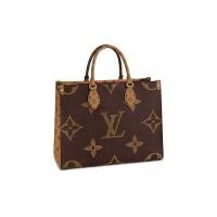 ราคา 2024 Louis Vuitton/กระเป๋าสะพาย/กระเป๋าถือ/กระเป๋าโท้ต/ONTHEGO/ของแท้ 100% (28824550854)