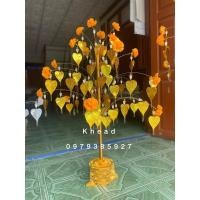 ราคา ต้นโพธิ์เงิน ต้นโพธิ์ทอง ต้นผ้าป่า ต้นกฐิน ขนาด 80cm ต้นโพธิ์้เงิน โพธิ์ทอง (3027571390)