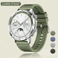 ราคา 22 มม.ซิลิโคน + สายทอสําหรับ huawei watch GT4 46 มม.นาฬิกา 4/3 Pro Smartwatch สําหรับ huawei นาฬิกา GT Runner เข็มขัดอุปกรณ์เสริม (28750514497)