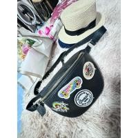 ราคา กระเป๋าคาดเอวหนังแม้มือสองCOACH (25386619500)