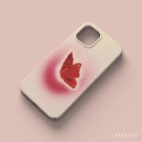 ราคา เคสแอ็ปเปิ้ลสีแดงลายผีเสื้อสำหรับ iPhone 14 15 PRO MAX 12 13 PRO MAX 7 plus XS MAX กันกระแทก8 PLUS XR 11 Pro 12 14 PLUS เคสซิลิโคนกันกระแทกกันฝุ่น Motu (25583747758)