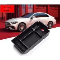 ราคา พร้อมส่งไทย New C-class w206 BENZ 2023 กล่องเก็บของคอนโซลกลาง abs กล่องจัดระเบียบ กล่งเก็บของที่ท้าวแขน รหัส w206 (14997911402)