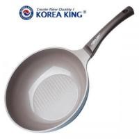 ราคา Korea King KFP - 26IDC กระทะทรงลึกเซรามิกไม่ติดกระทะสําหรับเตาแม่เหล็กไฟฟ้า (27400051947)