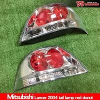 ราคา ไฟท้าย Lancer New lancer 2004 2005 2006 2007 ลาย EVO โคมขาว โดนัดแดง ราคาต่อคู่ (11032735279)