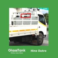 ราคา กระจกหลังเทมเปอร์ Hino Dutro ฮีโน่ ดูโท่ 6ล้อ กระจกรถยนต์ (25617396312)