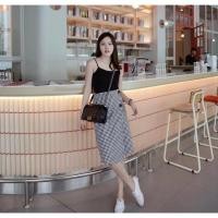 ราคา Chess bw Skirt From malimays.official (2818242704)