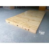 ราคา Kodangmai / โกดังไม้ / เตียงไม้สนพาเลท มีลิ้นชักปลายเท้า3ชิ้น ขนาด 3ฟุต,3.5ฟุต,4ฟุต (26255369312)