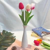 ราคา แจกัน แจกันเซรามิค ทรงสูง ขนาดสูง17cm (10639349129)