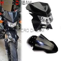 ราคา MDMotorcycle Front Fender Mudguard Supermoto 12V High/Low Beam Head Light Headlamp For KAWASAKI KSR 110 Pro KSR100 KSR11 (25083424070)