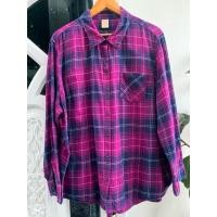 ราคา Faded Gloryเชิ้ตลายสก็อตแบรนด์เนม(ญ)oversize (25584896980)