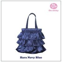 ราคา Hara กระเป๋ามีระบายสีกรม (1208407522)