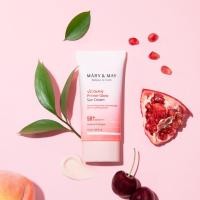 ราคา Mary&may Vegan Primer Glow Sun Cream ครีมกันแดด SPF50+ PA++++ 50 มล. (24116226828)