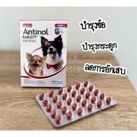 ราคา Antinol Dog ของแท้ อาหารเสริมบำรุงข้อ ลดการอักเสบ (บรรจุ 30เม็ด) (28907793967)