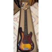 ราคา (ฟรีค่าขนส่ง,แถมกระเป๋า,สายสะพาย,สายแจ็ค)กีตาร์เบสไฟฟ้า 5 สาย Kazuki (1003152298)