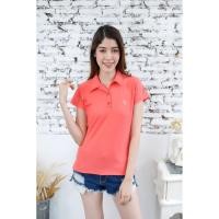 ราคา เสื้อโปโลสีชมพูโอรสเข้ม (3229933897)