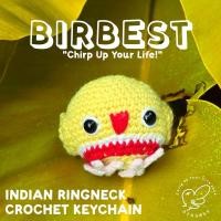ราคา BIRBEST พวงกุญแจโครเชต์นกริงเนคเหลือง (26460345896)