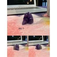 ราคา หินอเมทิสต์miniหินแท้จากธรรมชาติ หินแท้100%หินตั้งโชว์ในบ้านหรือบนโตะทำงานช่วยบรรเทาอาการเหนื่อยล้าได้ (20754944173)