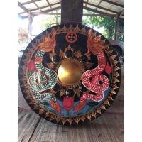 ราคา ฆ้อง 80 ซม. ลายพญานาคคู่บารมี (ฟรีเขียนข้อความบนฆ้อง) (22613369773)
